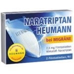 Naratriptan is used for the treatment of head disease in the stages of migraine and no .
