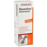 Nasenduo nasal spray has an anti-edematous effect and has a local effect on the nasal mucosa, heals damaged skin and mucous membranes.