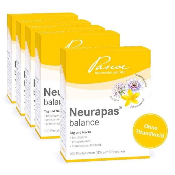 Neurapas Balance is a herbal remedy for depressive moods with nervous excitement.