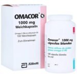 Omacor contains highly purified polyunsaturated omega-3 fatty acids.