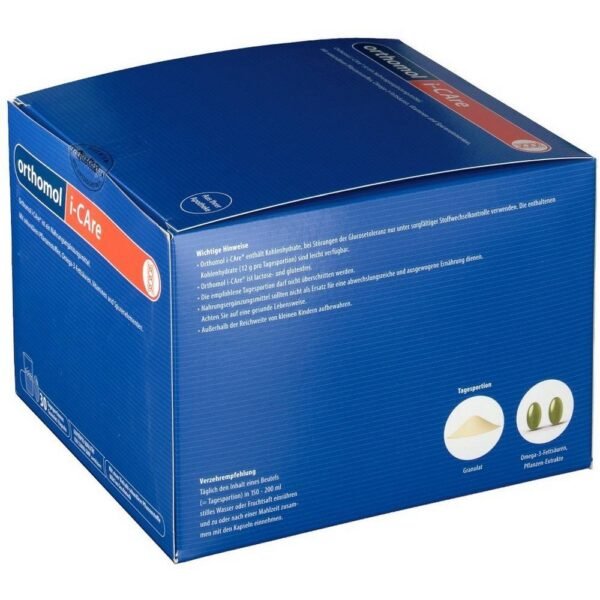 Orthomol i-Care effective strengthening of the immune system, protection from the harmful effects of aggressive and harmful substances