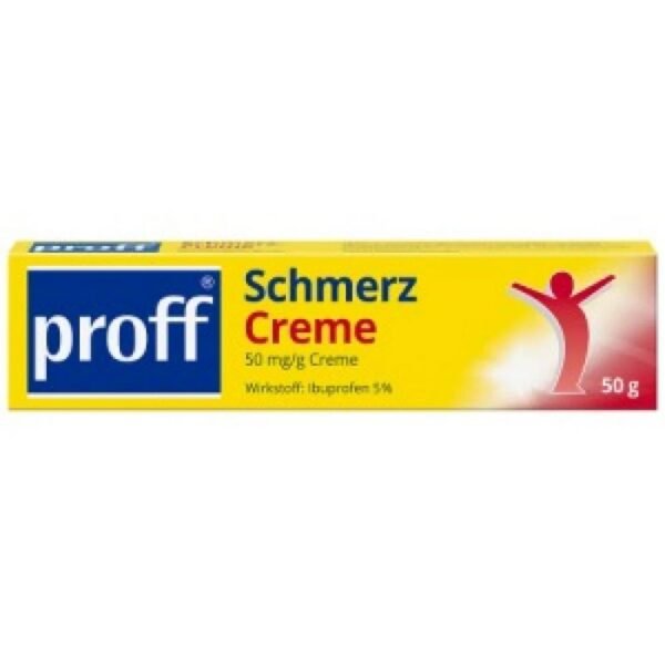Proff pain relief cream is especially used for external or supportive treatment of muscular rheumatism, degenerative painful diseases of the joints.