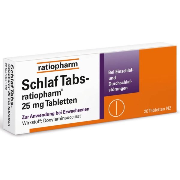 Schlaf Tabs has a depressing effect, facilitates falling asleep and helps maintain sleep.