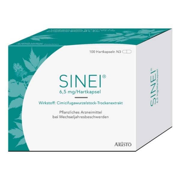 Sinei is a herbal remedy used to improve mental and neurovegetative complaints caused by menopause.