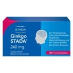 Ginkgo STADA ® 240 mg film-coated tablets promotes blood circulation in the brain, strengthens memory and concentration,* for long-term use, high extract quality