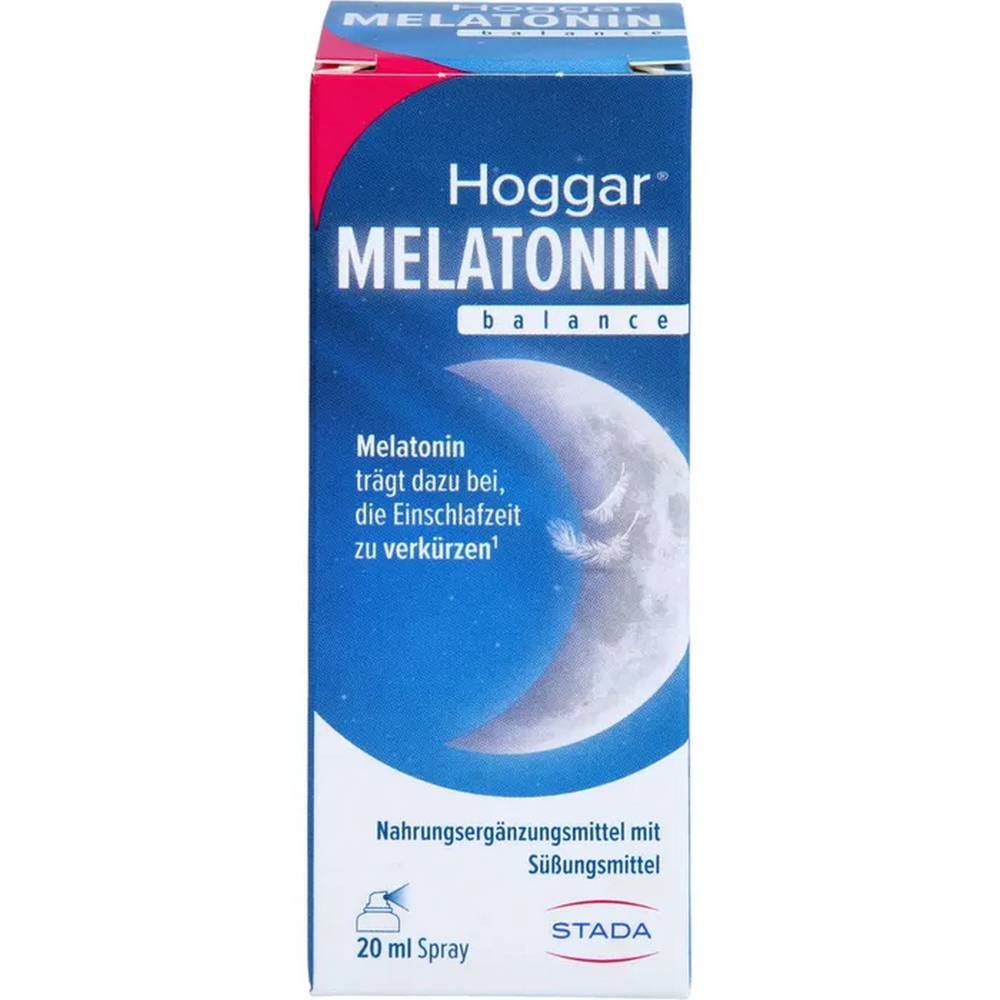 stada hoggar melatonin balance spray 20 The combination of ingredients can help to shorten the time it takes to fall asleep.