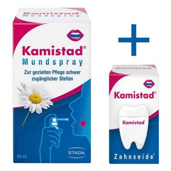 Kamistad Mouth Spray - For targeted care of hard-to-reach areas in the mouth