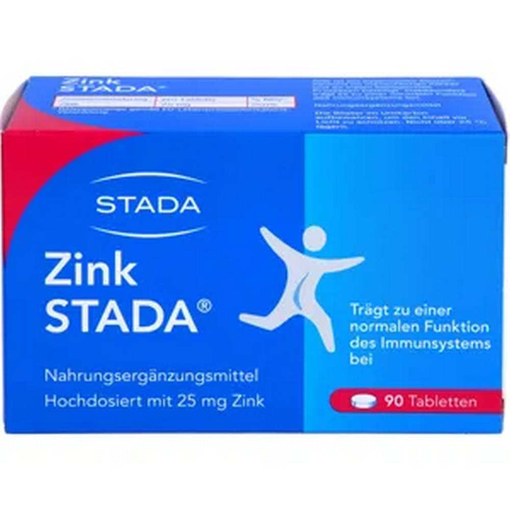 stada-zink-25-mg-90 Stada, Цинк, Zink 25 mg, 90 — изображение 1