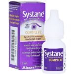Systane Complete universal drops for all types of dry eyes.