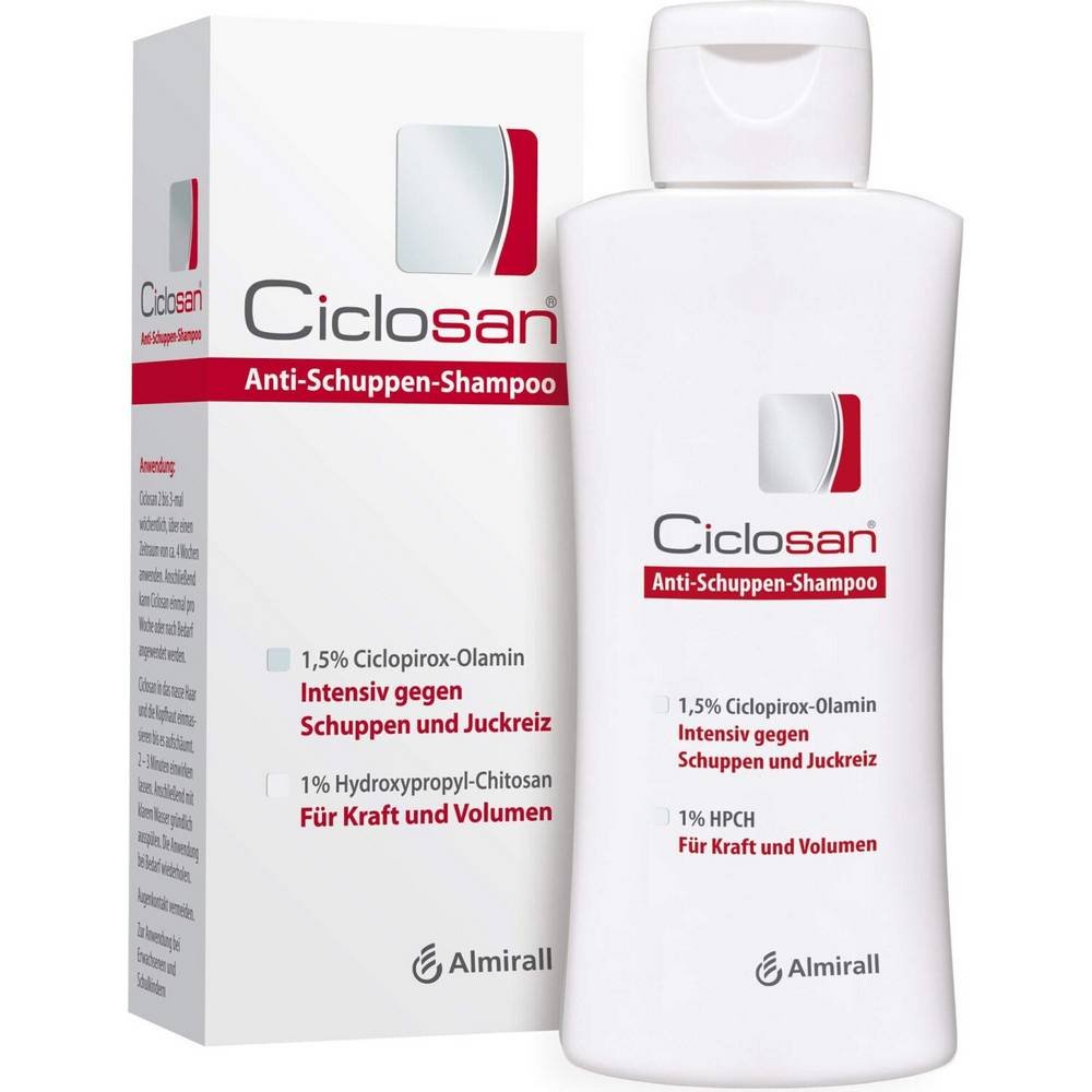 taurus pharma ciclosan anti schuppen shampoo 100 ml Cyclosan combats persistent dandruff and regenerates hair and scalp.