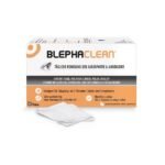 Blephaclean for gentle and effective cleansing of eyelids, eyelashes and eyelid margins.