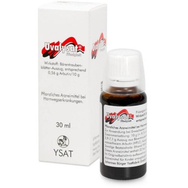 Uvalysat for the treatment of inflammatory diseases of the urinary tract.