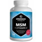 MSM + Vitamin C optimized sulfur compound for detox and immune system