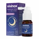 Vivinox with Melatonin helps reduce the time it takes to fall asleep.