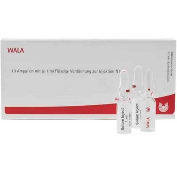 Registered homeopathic medicine of the anthroposophical therapeutic direction, therefore without specification of a therapeutic indication.