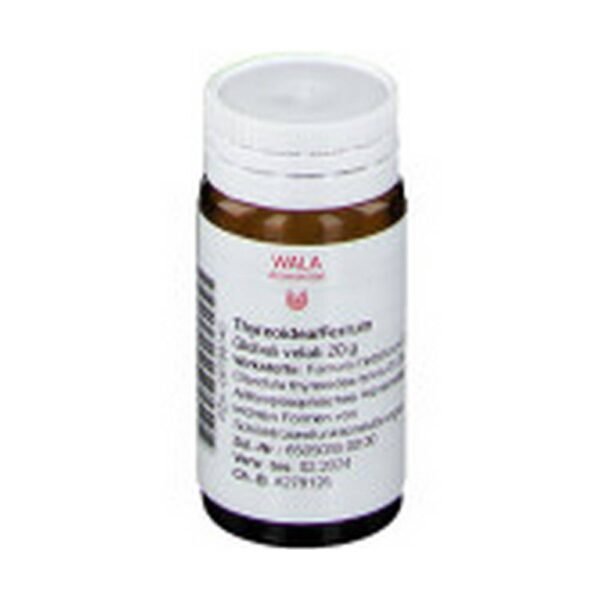 Accompanying treatment of milder forms of thyroid dysfunction.