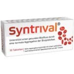 Syntrival supports healthy blood flow through normal platelet aggregation.